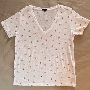 Rails Watermelon Print Tee Sz Lg